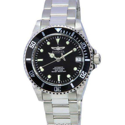 Orologio da donna Invicta Pro Diver Professional quadrante nero automatico 35705 200M da donna
