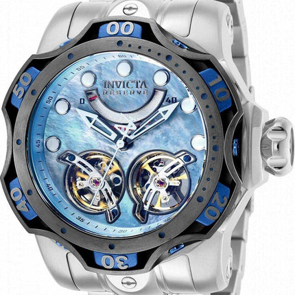 Orologio da uomo Invicta Reserve Venom in madreperla con quadrante automatico in acciaio inossidabile 35987 1000M