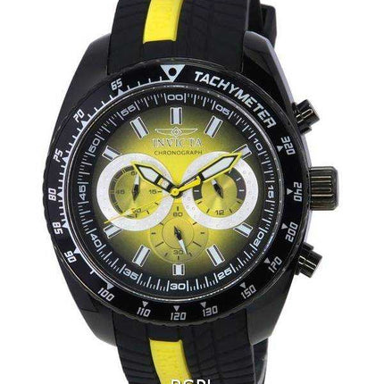 Orologio da uomo Invicta S1 Rally Chronograph quadrante nero e giallo al quarzo 36306 100M orologio da uomo