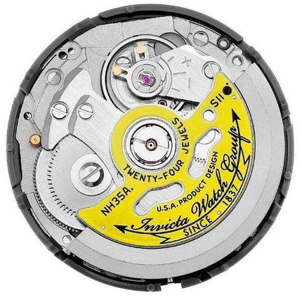 Orologio da uomo Invicta Pro Diver Professional in acciaio inossidabile con quadrante nero Automatic Diver's 36780 200M