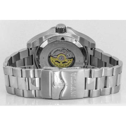 Orologio da uomo Invicta Speedway Tachimetro in acciaio inossidabile quadrante argento automatico 36983 100M da uomo