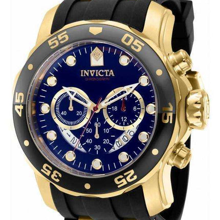 Orologio da uomo Invicta Pro Diver Scuba cronografo quadrante blu quarzo 37229 100M