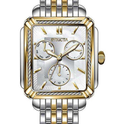 Orologio da donna Invicta Wildflower con quadrante in madreperla al quarzo 37278 100M