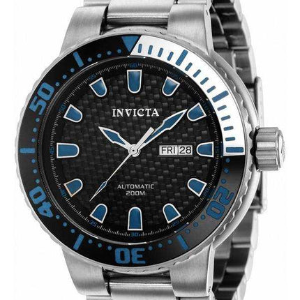 Orologio da uomo Invicta Pro Diver con quadrante nero automatico Diver's 37438 200M