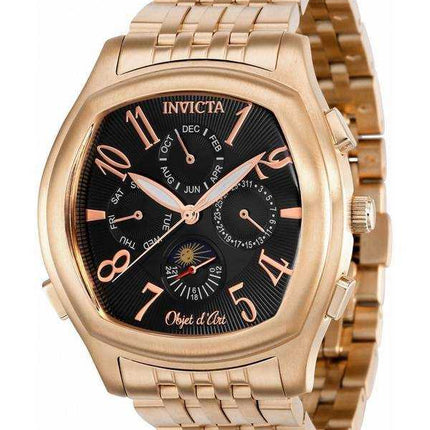 Invicta Objet D Art quadrante multifunzione automatico 37658 orologio da uomo