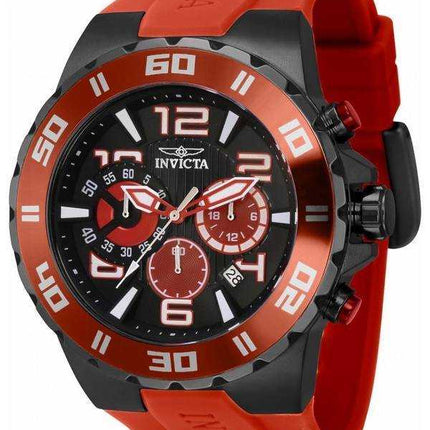 Orologio da uomo Invicta Pro Diver cronografo cinturino in silicone al quarzo 37757 100M