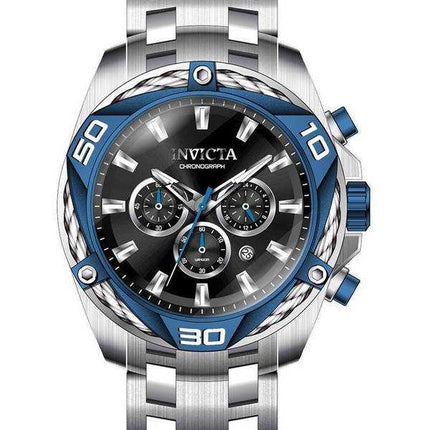Invicta Bolt Chronograph Black Dial Quartz 38572 100M Orologio da uomo