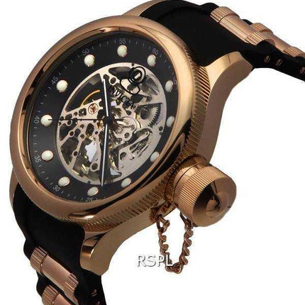 Orologio da uomo Invicta Pro Diver Skeleton quadrante nero automatico 39422