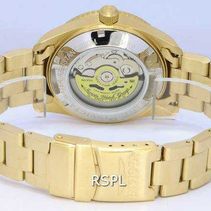 Orologio da uomo Invicta Pro Diver Zager Exclusive Gold Tone Green Dial Automatic Diver's 40489 200M Orologio da uomo