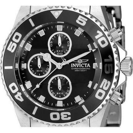 Orologio da uomo Invicta Pro Diver cronografo quadrante nero al quarzo Diver 43405 200M it