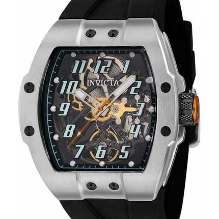Invicta S1 Rally JM Orologio da uomo automatico 43511 con quadrante scheletro in silicone in edizione limitata