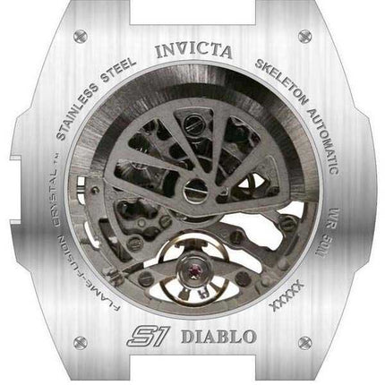 Invicta S1 Rally JM Orologio da uomo automatico 43511 con quadrante scheletro in silicone in edizione limitata