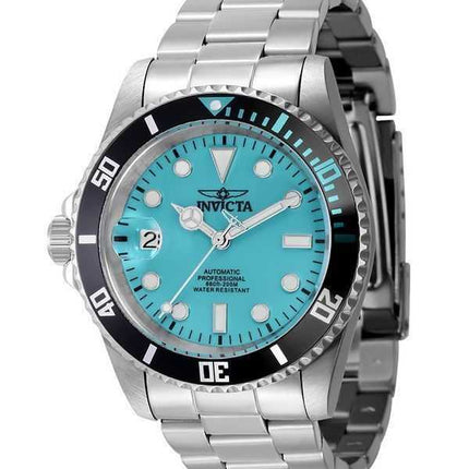 Orologio da uomo Invicta Pro Diver Lefty in acciaio inossidabile con quadrante turchese automatico Diver's 44045 200M