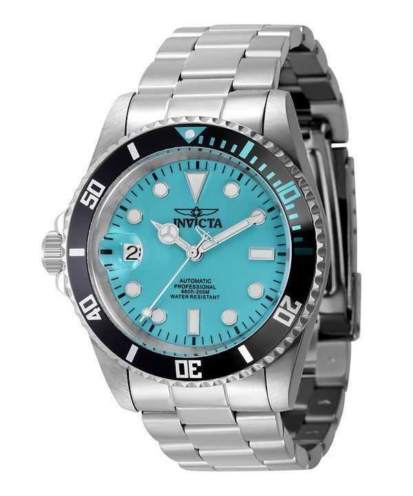 Orologio da uomo Invicta Pro Diver Lefty in acciaio inossidabile con quadrante turchese automatico Diver's 44045 200M
