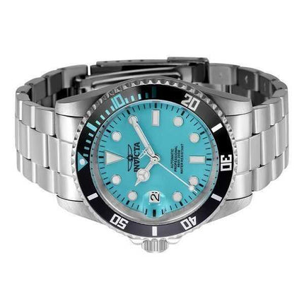 Orologio da uomo Invicta Pro Diver Lefty in acciaio inossidabile con quadrante turchese automatico Diver's 44045 200M