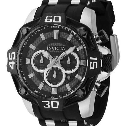 Orologio da uomo Invicta Pro Diver cronografo quadrante nero al quarzo 44704 100M