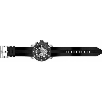 Orologio da uomo Invicta Pro Diver Cronografo cinturino in silicone quadrante nero al quarzo 45739 100M
