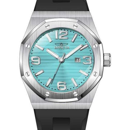 Orologio da uomo Invicta Huracan cinturino in silicone quadrante turchese al quarzo 45773 100M
