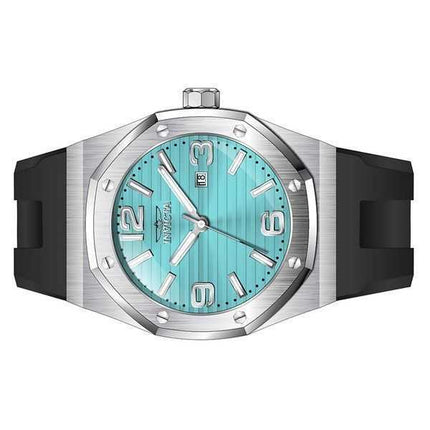 Orologio da uomo Invicta Huracan cinturino in silicone quadrante turchese al quarzo 45773 100M