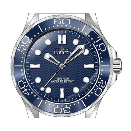 Orologio da uomo Invicta Pro Diver in acciaio inossidabile quadrante blu al quarzo 45981