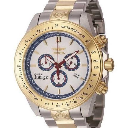 Orologio da uomo Invicta Cruiseline Chronograph Limited Edition quadrante bianco al quarzo Diver's 46145 200M