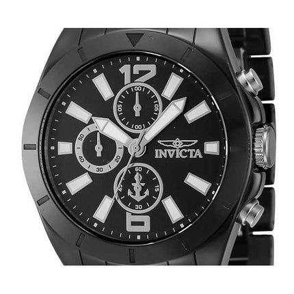 Orologio da uomo Invicta Ocean Voyage Chronograph Ceramic Bracelet Black Dial Quartz 46298 100M