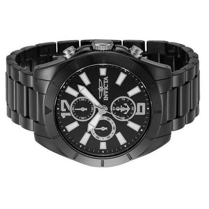 Orologio da uomo Invicta Ocean Voyage Chronograph Ceramic Bracelet Black Dial Quartz 46298 100M
