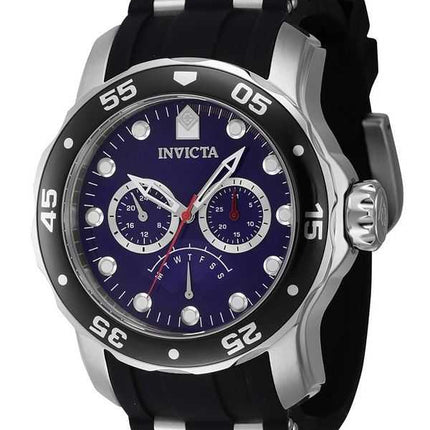 Orologio da uomo Invicta Pro Diver Retrograde GMT quadrante blu al quarzo 46967 100M