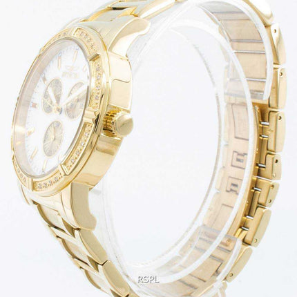 Orologio da donna Invicta Wildflower 4743 cronografo al quarzo con accenti di diamanti 100M