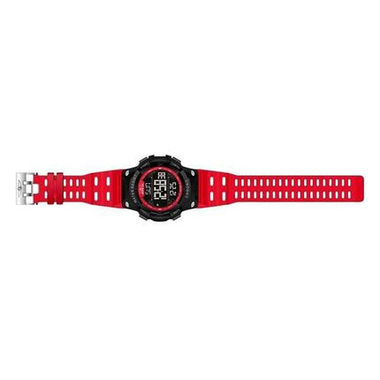Orologio da uomo Invicta Racing Digital Chronograph cinturino in poliuretano quadrante nero al quarzo 47528 100M