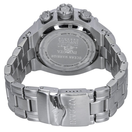 Orologio da uomo Invicta Reserve Ocean Warrior Cronografo con quadrante giallo e nero al quarzo 47848 100M