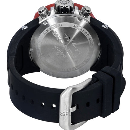 Orologio da uomo Invicta Venom Hydra GMT Cronografo Cinturino in silicone Quadrante nero Quarzo 48237 200M