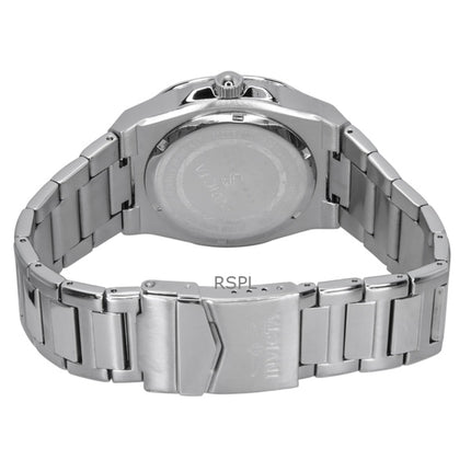 Orologio da uomo Invicta Speedway in acciaio inossidabile con quadrante nero al quarzo 48325
