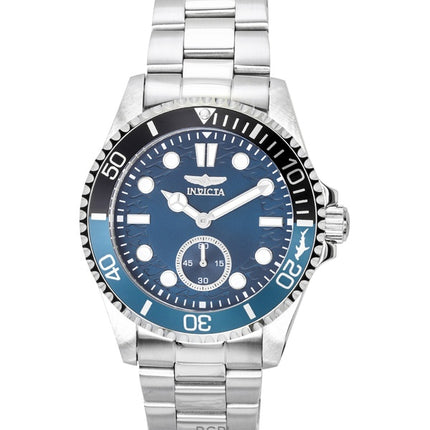 Orologio da uomo Invicta Pro Diver in acciaio inossidabile con quadrante blu e lunetta Batman al quarzo 49432 100M
