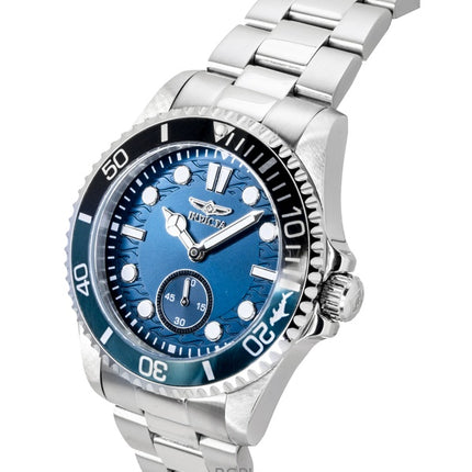 Orologio da uomo Invicta Pro Diver in acciaio inossidabile con quadrante blu e lunetta Batman al quarzo 49432 100M