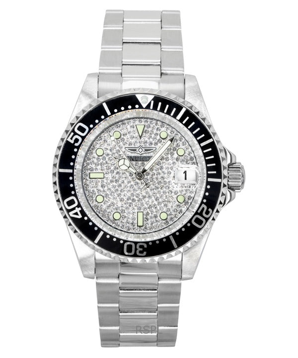 Invicta Pro Diver Stainless Steel Silver Dial Automatic Diver's 50278 200M Men's Watch