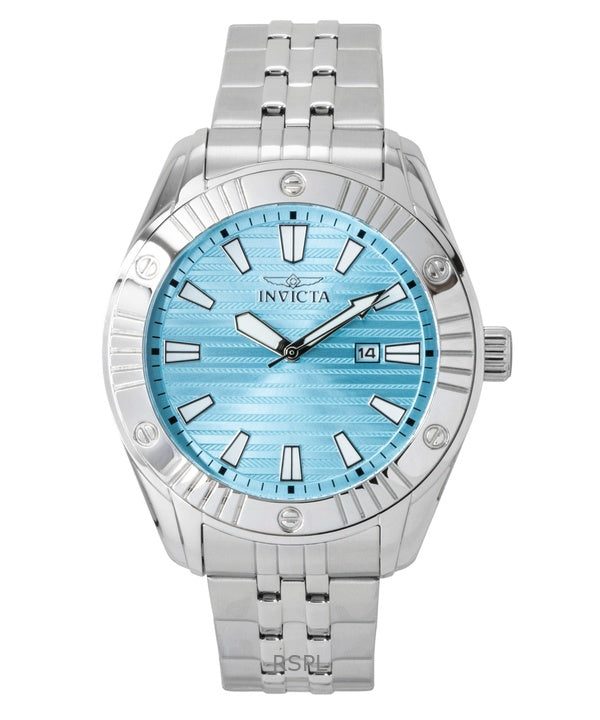 Invicta Angel Stainless Steel Tiffany Blue Dial Quartz 50386 100M Women's Watch