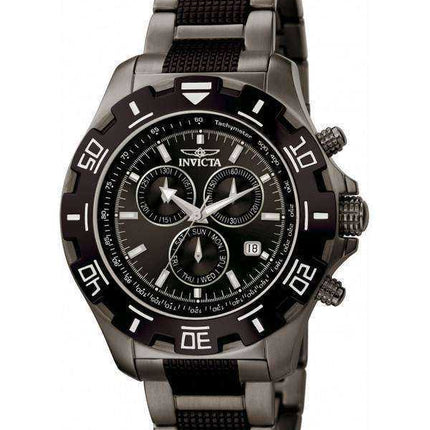 Orologio da uomo Invicta Specialty Quartz Chronograph Gunmetal 100M 6412