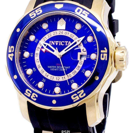 Orologio da uomo analogico al quarzo analogico Invicta Pro Diver 6993 GMT