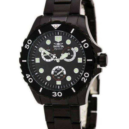 Orologio da uomo Invicta Signature II cronografo con quadrante nero 7369