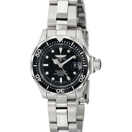 Orologio da donna Invicta Pro Divers 200M al quarzo quadrante nero 8939
