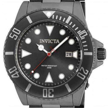 Orologio da uomo Invicta Pro Diver Quartz Gunmetal Tone 200M 90197