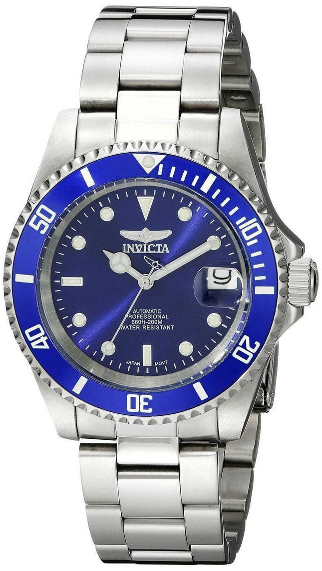 Orologio da uomo Invicta Automatic Pro Diver 200M Blue Dial 9094OB