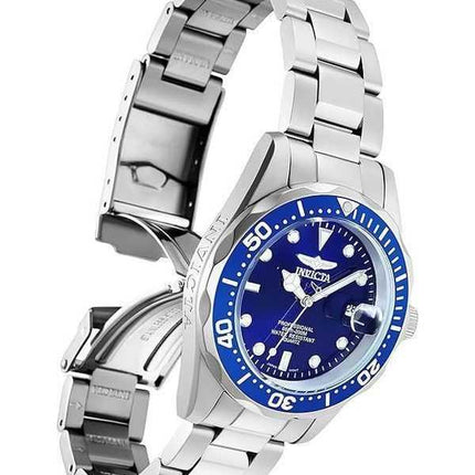 Orologio da uomo Invicta Pro Diver 200M con quadrante blu al quarzo 9204