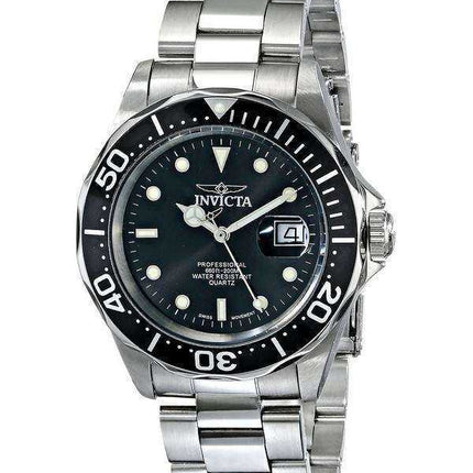 Orologio da uomo Invicta Pro Diver 200M al quarzo quadrante nero 9307
