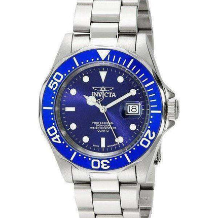Orologio da uomo Invicta Swiss Pro Diver 200M con quadrante blu 9308