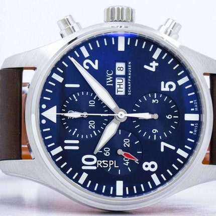 Orologio da uomo IWC Pilot "LE PETIT PRINCE" cronografo automatico IW377714 da uomo