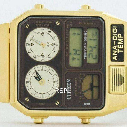 Orologio da uomo Citizen Quartz Analog-Digital Dual Time JG2002-53W da uomo