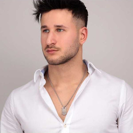 Collana da uomo Maserati Jewels in acciaio inossidabile JM121ATK08