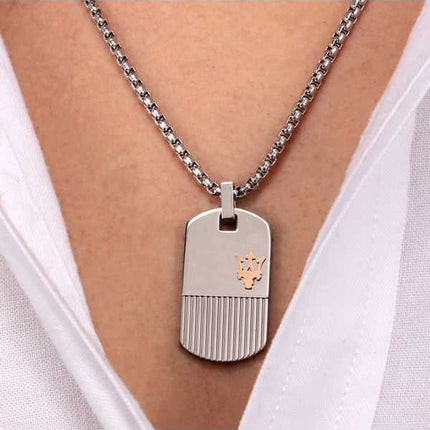 Collana da uomo Maserati Jewels in acciaio inossidabile JM121ATK08